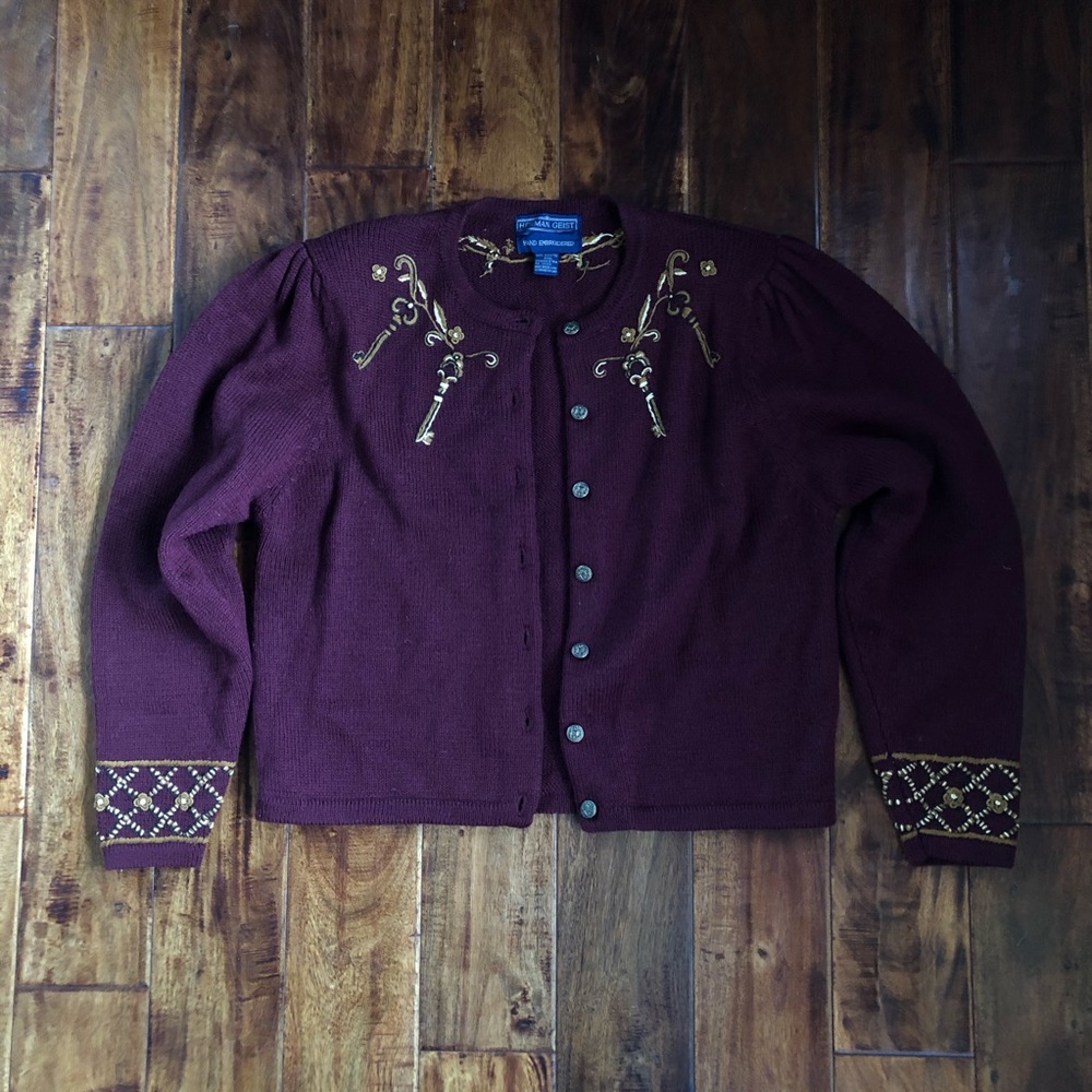vintage herman geist sweater